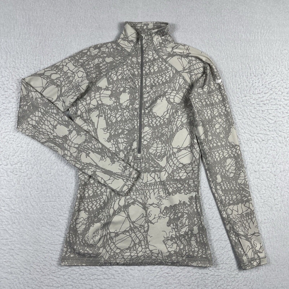 Nike Pro Pullover Womens Small 1/2 Zip Just Do It Active Run Ladies Athleisure